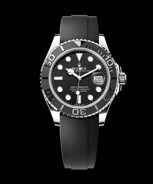 요트-마스터 42 화이트 골드